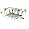 TRAMPA RATAS JAULA METAL COMPLETA 21X10X10 CM