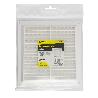 REJILLA PLASTICO SOBREPONER CON MALLA POSTERIOR 20X20 CM.