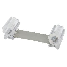 TOPE SUJETA PUERTA GOMA TRANSPARENTE 13 CM.