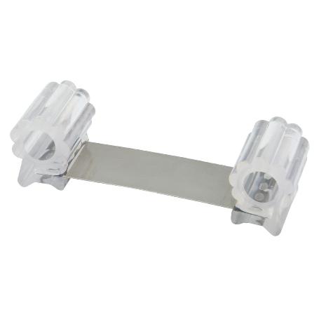 TOPE SUJETA PUERTA GOMA TRANSPARENTE 13 CM.