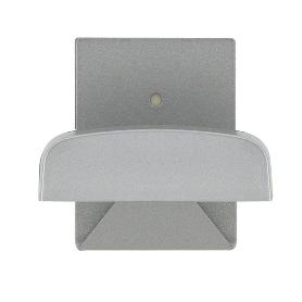 COLGADOR PERCHA ADHESIVO ACERO INOXIDABLE COLOR GRIS
