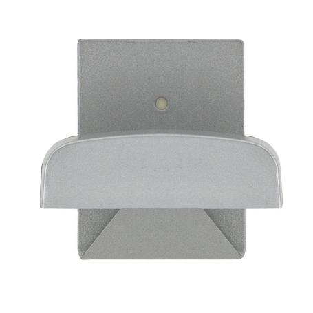COLGADOR PERCHA ADHESIVO ACERO INOXIDABLE COLOR GRIS