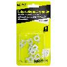 CUELGA CUADROS METALICO GANCHO BLISTER 8 PIEZAS