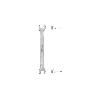 LLAVE FIJA PLUS ACERO CROMO VANADIO 8X9 DIN 3110. LLAVES FIJAS DOBLES