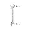 LLAVE FIJA PLUS ACERO CROMO VANADIO 24X26 DIN 3110. LLAVES FIJAS DOBLES