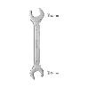 LLAVE FIJA PLUS ACERO CROMO VANADIO 30X32 DIN 3110. LLAVES FIJAS DOBLES