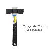 MACETA MANGO FIBRA VIDRIO MANGO FIBRA VIDRIO CON EMPUÑADURA ANTIDESLIZANTE. 1000 GRAMOS 28 CM.
