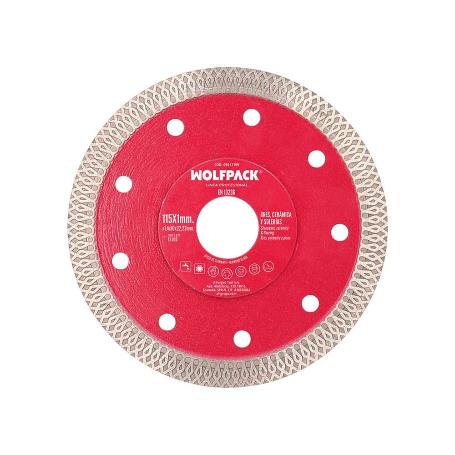 DISCO DIAMANTE Ø 115 MM. PORCELANICOS, GRES, CERAMICA, SOLERIAS. SEGMENTO DIAMANTADO 10 MM.