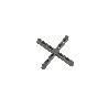 CRUCETAS WOLFPACK CRUZ 3 MM (BOLSA 250 PIEZAS)
