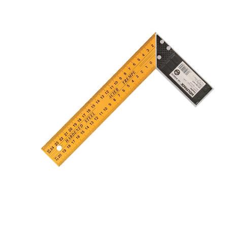 ESCUADRA METALICA 250 MM. ESCUADRA CARPINTERO, ESCUADRA CONSTRUCCIÓN,