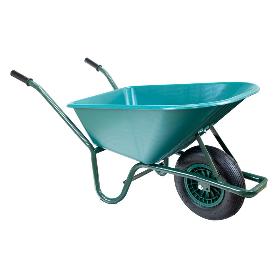 CARRETILLA OBRA PLASTICO DESMONTADA 100 LITROS
