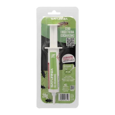 CEBO INSECTICIDA GEL CUCARACHAS JERINGA  20 GRAMOS