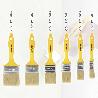 PALETINA PROFESIONAL CERDA BLANCA ANCHO 70 MM. CERDAS NATURALES MANGO PLASTICO ERGONOMICO, BROCHA PINTOR, PINCEL PI