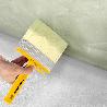 BROCHA PROFESIONAL TECHOS 100X30 MM. CERDA BLANCA. MANGO ERGONOMICO, CON GANCHO. BROCHA PINTURA, BROCHA PINTOR PROF