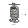 ESTUFA HALOGENA OSCILANTE 400 / 800 / 1200 W