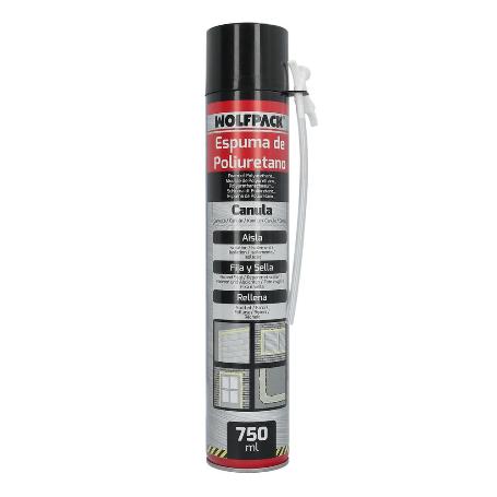ESPUMA POLIURETANO 750 ML.CON CANULA ENTRY