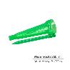PLUVIOMETRO PLASTICO VERDE 350 ML. CON PIQUETA. MEDIDOR LLUVIA, MONITORIZAR LAS PRECIPITACIONES JARDÍN EXTERIORES
