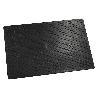TALOCHA PLASTICO 27 X 18 CM. MANGO REDONDO NEGRO CON ALVEOLOS