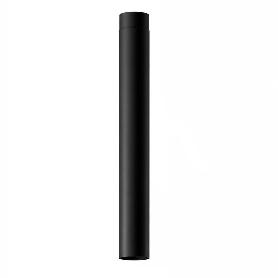 TUBO DE ESTUFA ACERO VITRIFICADO PREMIUM NEGRO Ø 130 MM.  IDEAL ESTUFAS DE LEÑA, CHIMENEA, ALTA RESISTENCIA, COLOR 