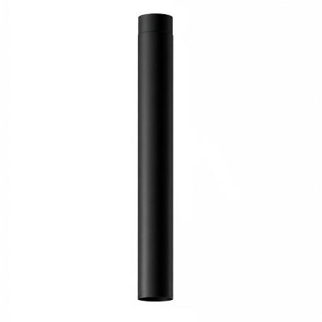 TUBO DE ESTUFA ACERO VITRIFICADO PREMIUM NEGRO Ø 130 MM.  IDEAL ESTUFAS DE LEÑA, CHIMENEA, ALTA RESISTENCIA, COLOR 