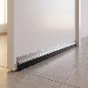 BURLETE ADHESIVO ALUMINIO GOMA 100CM INOXIDABLE SOBREPONER B82720E