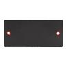 CATADIÓPTRICO RECTANGULAR ROJO 106 X 50 MM CON AGUJERO SIN TORNILLO