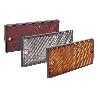 CATADIÓPTRICO RECTANGULAR ROJO 106 X 50 MM CON AGUJERO SIN TORNILLO