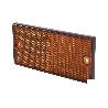 CATADIÓPTRICO RECTANGULAR ÁMBAR 106 X 50 MM CON AGUJERO SIN TORNILLO