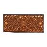 CATADIÓPTRICO RECTANGULAR ÁMBAR 106 X 50 MM CON AGUJERO SIN TORNILLO CON ADHESIVO