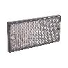 CATADIÓPTRICO RECTANGULAR BLANCO 106 X 50 MM CON AGUJERO SIN TORNILLO CON ADHESIVO