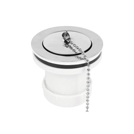 VÁLVULA LAVABO-BIDÉ 1 1/2 X 70 TAPÓN METÁLICO