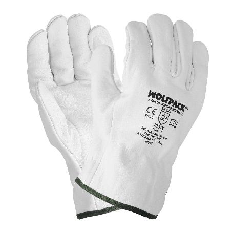 GUANTES PIEL FLOR  11 C/COLGADOR (PAR)