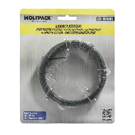 ALAMBRE PLASTIFICADO 1,2 MM. VERDE (ROLLO 50 METROS)