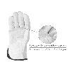 GUANTES PIEL FLOR  11 C/COLGADOR (PAR)