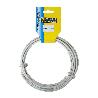 ALAMBRE PLASTIFICADO (ROLLO 25 METROS) BLANCO Nº 16 / 2.7 MM.