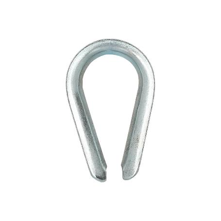 GUARDACABOS ZINCADO PARA CABLE 4 MM.