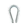 GUARDACABOS ZINCADO PARA CABLE 4 MM.