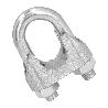 SUJETACABLES GALVANIZADO 20 MM. 3/4 USO DOMESTICO