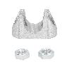 SUJETACABLES GALVANIZADO 22 MM. 7/8 USO DOMESTICO
