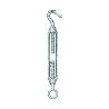 TENSORES GALVANIZADOS M 30 MM. 1 1/4 USO DOMESTICO