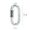 ENGANCHE RAPIDO CADENA   3,5 MM.