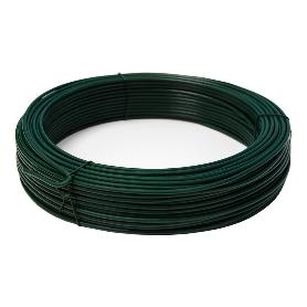 ALAMBRE PLASTIFICADO VERDE ROLLO 25 KG. / Nº17