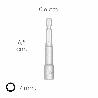 LLAVE VASO MAGNETICA  7 MM. (2 PIEZAS)