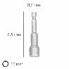 LLAVE VASO MAGNETICA 10 MM. (2 PIEZAS)