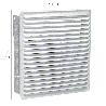 REJILLA VENTILACION EMPOTRAR 17X17 CM. BLANCA LACADA