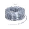 MANGUERA TRANSPARENTE NIVEL  4 X6 MM.  ROLLO 50 METROS