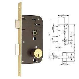 CERRADURA YALE   45-HL/ 70