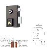 CERRADURA YALE   56-B/HP/70/ DERECHA