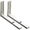 SOPORTE MICROONDAS BLANCO 360/500 X 220 MM.