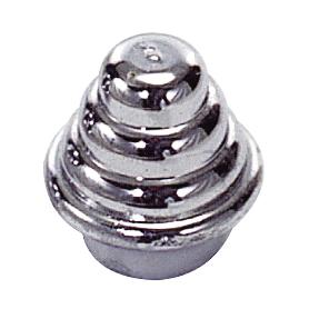 TERMINAL BARRA EXTERIOR TUBO 12MM CROMO